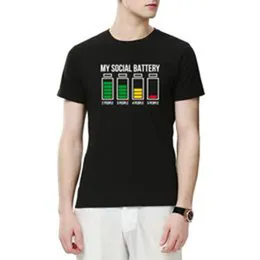 Camisetas masculinas minha bateria social me ajude masculino design de camiseta macho de manga curta de manga curta