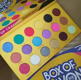 Crayons Cosmetics Eyeshadow Palette 18 Colors Ishadow Palette Shimmer Matte Eye Beauty by epacket3933547의 스톡 팔레트 메이크업 상자