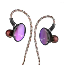 Crinacle Salnotes Dioko 14.6mm Planar Diaphragm Driver in Earphone hifi Musicヘッドフォンデタッチ可能ケーブル7Hz