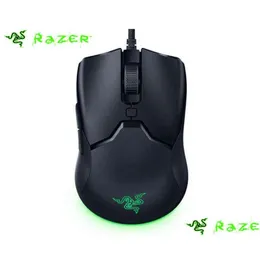 Möss Razer Mini Gaming Mouse G Tralightweight Design Chroma RGB Light DPI Optail Sensor J2205234507198 Drop Delivery Computers Network DHCZM