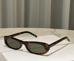 557 tonalidade havana Óculos de sol verdes para mulheres de moda esportiva copos gafas de sol designer óculos de sol tons occhiali da solteira uv400 yewear com caixa
