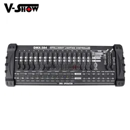 Контроллер V-Show 384 DMX 512, консоль освещения DMX, идеально подходящая для освещения мероприятий