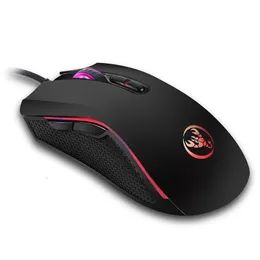 Ratos Wired Gaming Mouse Gamer 7 Botão 3200Dpi Led Óptico Usb Jogo de Computador Mause para PC 231117 Drop Delivery Computadores Networking Ke Dhvee