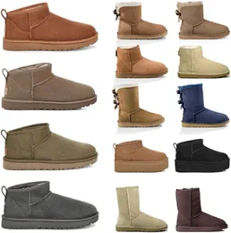 Uggsity Tazz Slipper Platform 태즈 만 모피 푹신한 디자이너 Ug Boots 여자 검은 갈색 밤나무 호주 부티 겨울 짧은 숙녀 울트라 미니 미드 미드 스킨 789