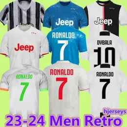 Juve 18 19 20 21 Ronaldo Chiellini Dybala Soccer Jerseys 2018 2019 2020 2021 de Ligt Matuidi Bonucci D.Costa Bernardeschi Pjanic Football men Shirt