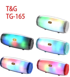 TG165C Wireless Music Speaker Center Bluetooth Speakers Powerful HIFI Stereo For Mobile Phone PC Computer with LED Light Home Thea4711788