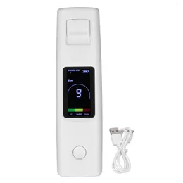 Home Alcohol Tester DC5V 1A Accurate Measurement Portable ABS Abnormal Alarm HD Display For Production