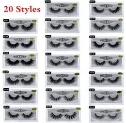 20 Styles 3D vison cils maquillage vison faux cils doux naturel épais Extension beauté Tools8386599