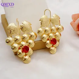 Dangle Ohrringe Fashion Böhmen Trauben Drop African Obst Gold Farbe Kupfer für Frauen Hochzeitsfeier Geschenk