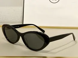 Luxe Solglasögon Italien Kvinnors 5416 Acetatram Elegant kattögonglasögondesigner Kvinnlig vintage trendiga modeglasögon