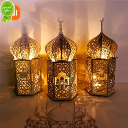 Nowy Xiaomi Ramadan Decoration Festival Wooden Moon Star Light