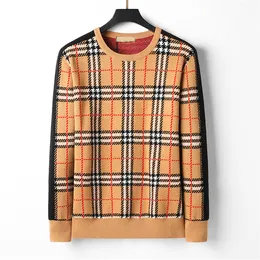 Новый дизайнерский свитер, мужской осенне-зимний свитер с напуском, высококачественный вязаный свитер, молодежный американский винтажный утолщенный низ 893937518
