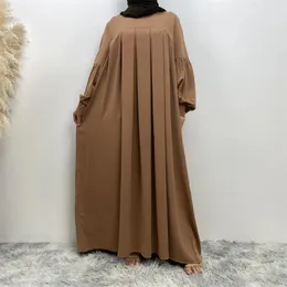 Etnische kleding Dames Ramadan Gewaad Hijab Jurk Turkse Islamitische Kleding Moslim Lange Dubai Effen Kimono Marokkaans