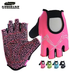 Queshark Body Building Fitness Gloves Sports Weight Lifting Gloves Gym Training Exercise Gloves SlipResistant for Men Women1236299