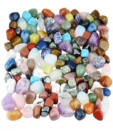 Hängen Mookaitedecor 1lb tumlade stenar polerade kristaller läkande Reiki Chakra Wicca diverse AMZLP6028889