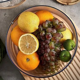 Cesta de transporte de armazenamento de cozinha durável luz de poupança de espaço alça de mão de luxo ampla abertura para lanches frutas pote de vinho elegante