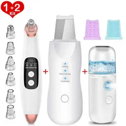 Face Care Devices Blackhead Remover Vacuum Pore Cleaner Ance Pimple Removal Skin Scrubber Reduce Wrinkles Facial Lifting Nano Spra247d