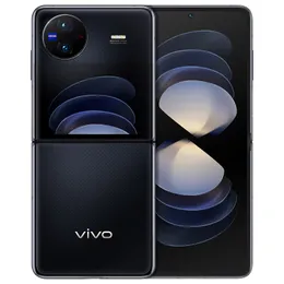 Oryginalny Vivo X Flip 5G Składany telefon komórkowy Smart 12 GB RAM 256GB ROM Snapdragon 8+ Gen1 Android 6.74 "Dual Solded Ecran 50.0MP OTG NFC twarz Wake Identyfikator Pedent Pedent Id.