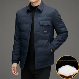 남자 재킷 남성 패션 클래식 다운 재킷 따뜻한 2023 겨울 코트 두꺼운 복어 더 헌신 Homme Parkas Chaquetas abrigos erkek mont 231123