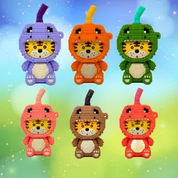 Одноразовая сигарета со вкусом Kawaii Tiger Cup 6000 затяжек Электронная сигарета Одноразовые капсулы для устройств Vape Pen Vapers Desechable Puff 9k 15 мл 650 мАч Перезаряжаемая