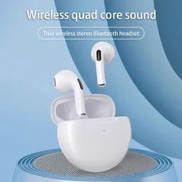 Tws pro6 fone de ouvido bluetooth fones com microfone 9d estéreo pro 6 fones para xiaomi samsung android sem fio bluetooth fone
