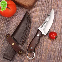 새로운 Boning 나이프 부엌 나이프 5CR15 스테인레스 스틸 고기 칼라 과일 칼 정육점 칼 야외 휴대용 캠핑 나이프