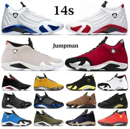 Jumpman 14 14S Fortune Wintered Mens Basketball Shoes University Gym Gold Red Lipstick Thunder Black Toe Reverse Varsity Royal Men Sports Sneakers