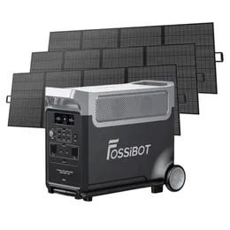 Energy Storage Battery Fossibot F3600 Portable Power Station Add 3Xfossibot Sp420 420W Solar Panel 3840Wh Lifepo4 Generator 3600W Ac O Dhsrf