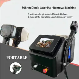 HOT SALE DESKTOP SMINTLESS HÅRBAKNING 808NM DIODER LASER FAST DEPILATION UTRUSTNING Huddragning Acne Treating Beauty Salon