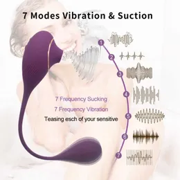 Vibratoren Fabrikgefertigte Sexprodukte Massagegerät Vibration Klitorisdurchgang Interne und externe Stimulation c Punkt g Tragen saugende springende Eier