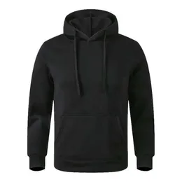 Herrtröjor tröjor män kvinnor hoodie casual tröja kvinnor sport 2023 ny fleece svart vit minimalism par kläder ihkl