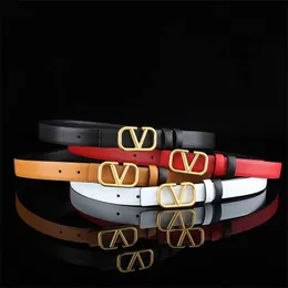 22% OFF Belt Designer New V family genuine leather women's belt is suitable for young people's style and it can be decorated with wide range of thin belts