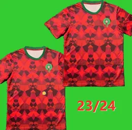 2023 Maroka koszulki piłkarskie 22/23/24 Maillot de Foot Ziyech Boutaib Camiseta de Futbol Boussoufa Saiss Ziyech Harit En-Nesyri El Ahmadi Koszulka piłkarska