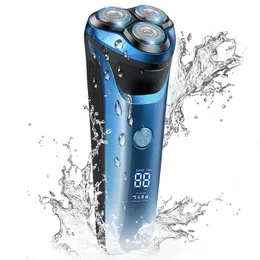 Электрическая бритва для мужчин влажный и сухой водонепроницаемый IPX7