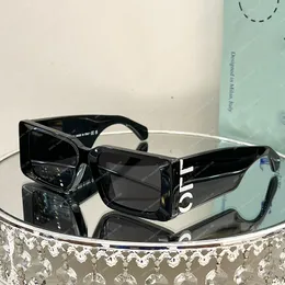 Off Designer Sunglasses OERI097 صفيحة سميكة جودة الفاخرة نظارات كبيرة الحجم من الرجال والنساء نظارة شمسية من 10 سم سماكة الصندوق الأصلي