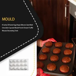 Baking Moulds 15 Grid Cake Mould Portable Flexible Odorless Non-stick Chocolate Mousse Home Mold Molding Tool Accessories