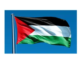 150 x 90 cm Palästina-Flaggen, nationales Land, Digitaldruck, 100 Polyester, einseitig mit 80 Beschnittzugabe, für den Außenbereich und den Innenbereich. 6996749