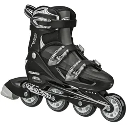 Inline Roller Skates VTech 500 Men's Skate with Adjustable Sizing Black 231122