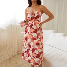 Повседневные платья летние цветочные скольжения длинные платья Женщины сексуальные без рукавов пляжные салаты на пляж