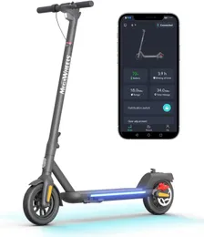 Other Sporting Goods Adults Up to 19 Miles Range 155MPH 9" Air Filled Tires 350W Motor E Scooter with 2808 Wh Battery Lightweight am 231122