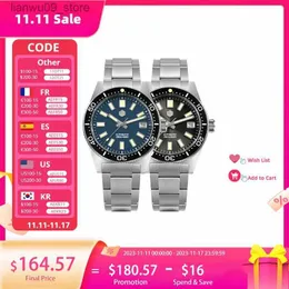 Wristwatches San Martin New 62mas 39mm Diver Watches NH35 Luxury Sports Watch For Men Automatic Mechanical Sapphire Date Windows SN0007-G-BQ231123