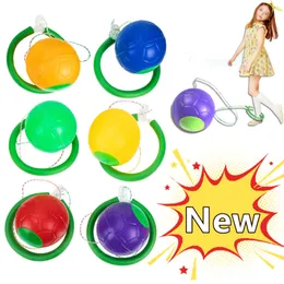 New Skip Ball Outdoor Fun Toy Ball Classical Skipping Toy Exercise Coordination Balance Hop Jump Playground May Toy Ball Kids Gifs