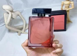 그녀의 향수 100ml musc 누아 로즈 향수 여성 향기 33floz au de parfum 오래 지속 된 좋은 냄새 edp 꽃 여자 colo3859372