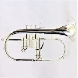 Flugelhorn trumpet high end flugelhorn professional Bb silver plated flugelhorn