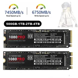 1080PRO M.2 SSD 1TB 2TB 4TB PCIe 4.0NVMe Smart Heat dissipation optimizes power efficiency and gaming experience