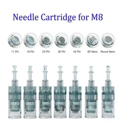 Dr Pen M8 Cartridges Bayonet 10pcs Micro Needles 11pin16pin36pin5d nano Round Microneedles MTS 2202243503892