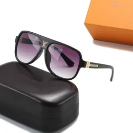 2024 Mode Luxus-Sonnenbrille für Frauen Designer-Sonnenbrille UV400 Marke Männer einteilige Schutzbrille Brillen übergroße Rahmenschirme Designer-Brille Vintage A5