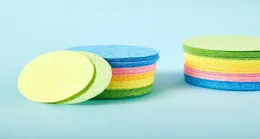 Makeup Sponges 10050 st komprimerade naturliga cellulosa ansiktsrengöring av hudvårdsverktyg svamp borttagning bomull ansikt tvätt borste1770347