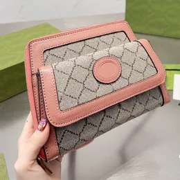 Designerskie torby luksusowe torebki kobiety torba na płótnie torebka zamek błyskawiczne worki crossbody nowe torby ophidia ramię klasyczny portfel