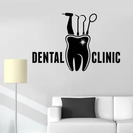 Naklejki ścienne Znak kliniki dentystycznej stomatologia stomatologia naklejka na logo